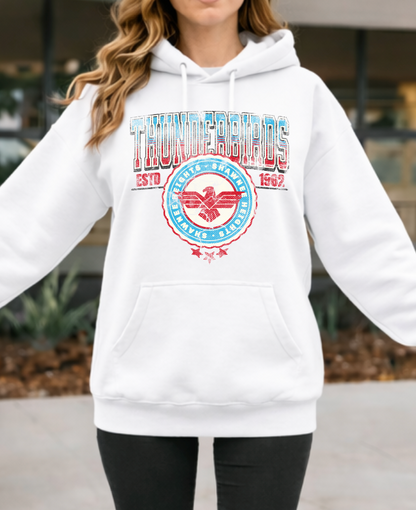 Vintage Thunderbirds with Large Varsity Back Letters