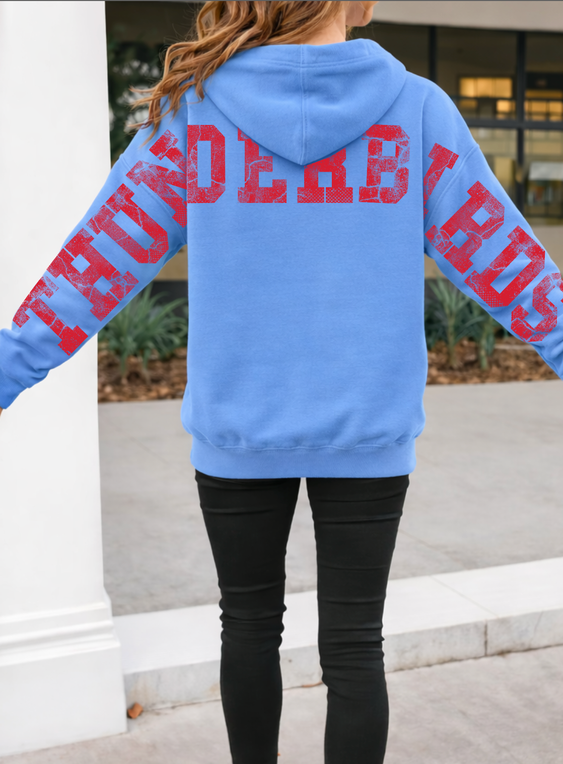 Vintage Thunderbirds with Large Varsity Back Letters