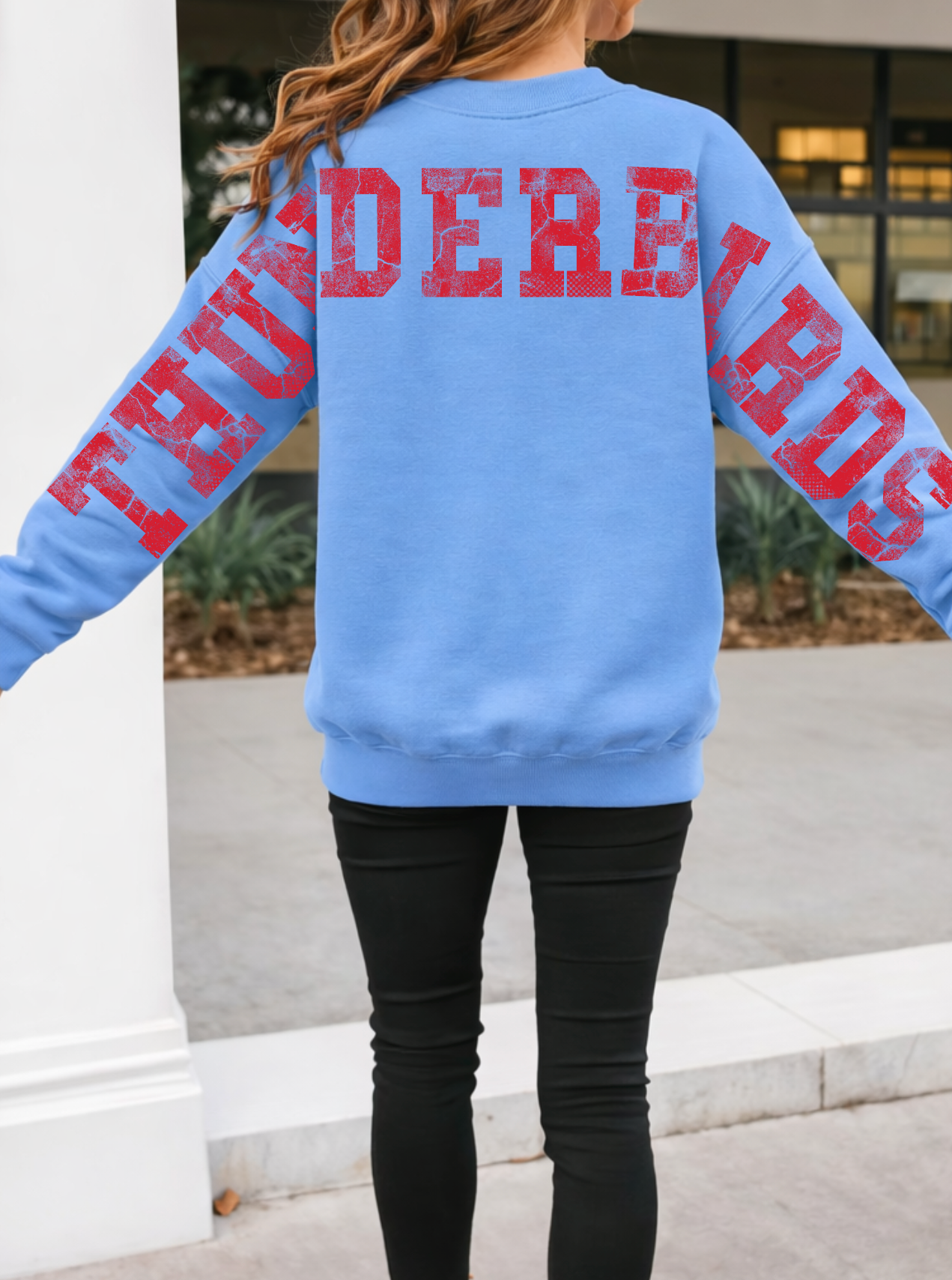 Vintage Thunderbirds with Large Varsity Back Letters