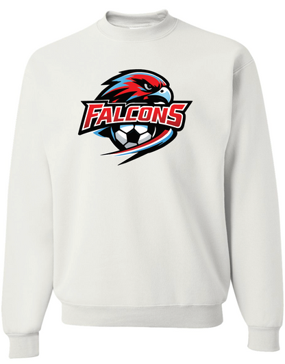 Falcons Soccer Jerzees Nublend Crew Sweatshirt