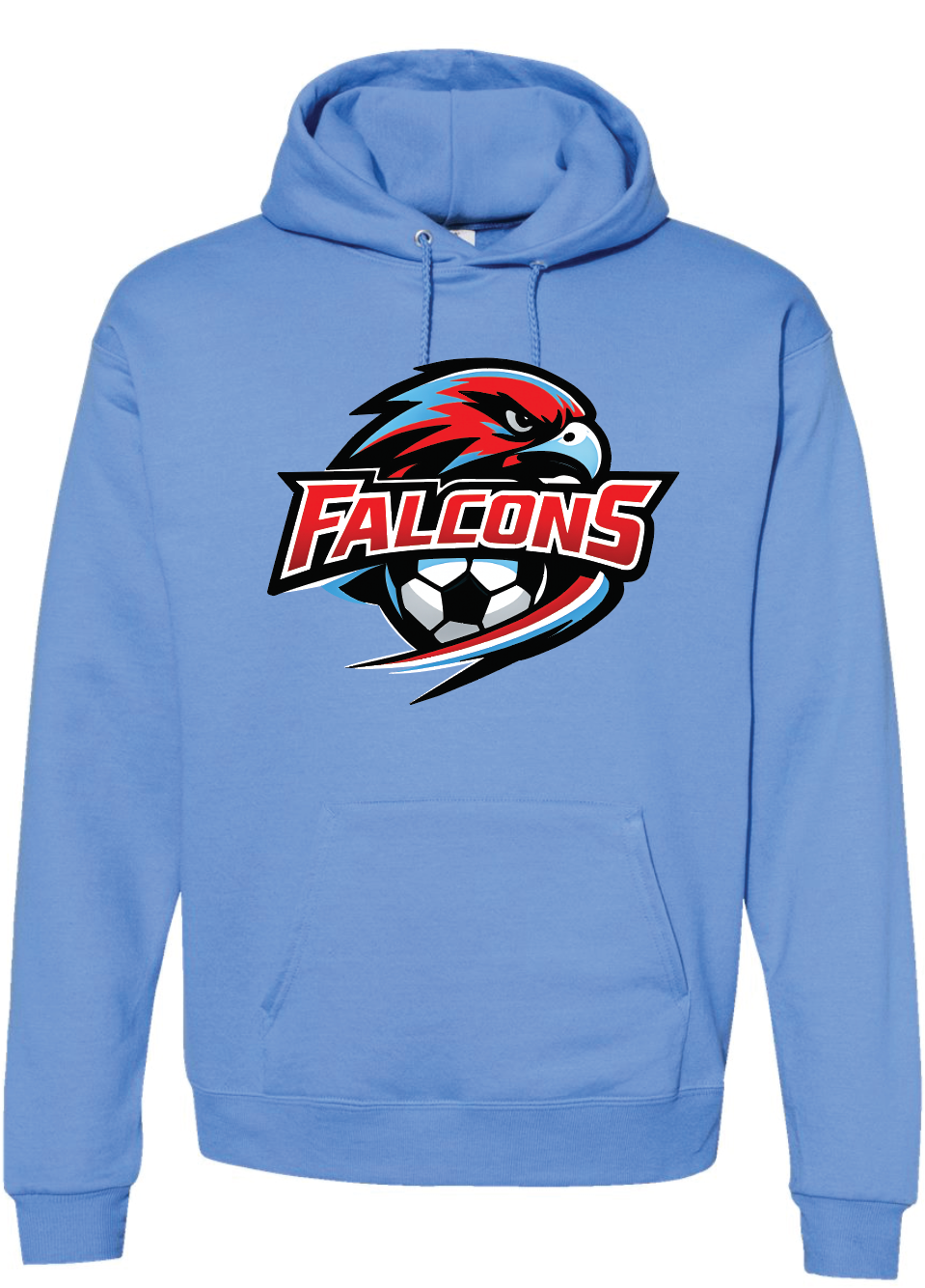 Falcons Soccer Hooded Sweatshirt
