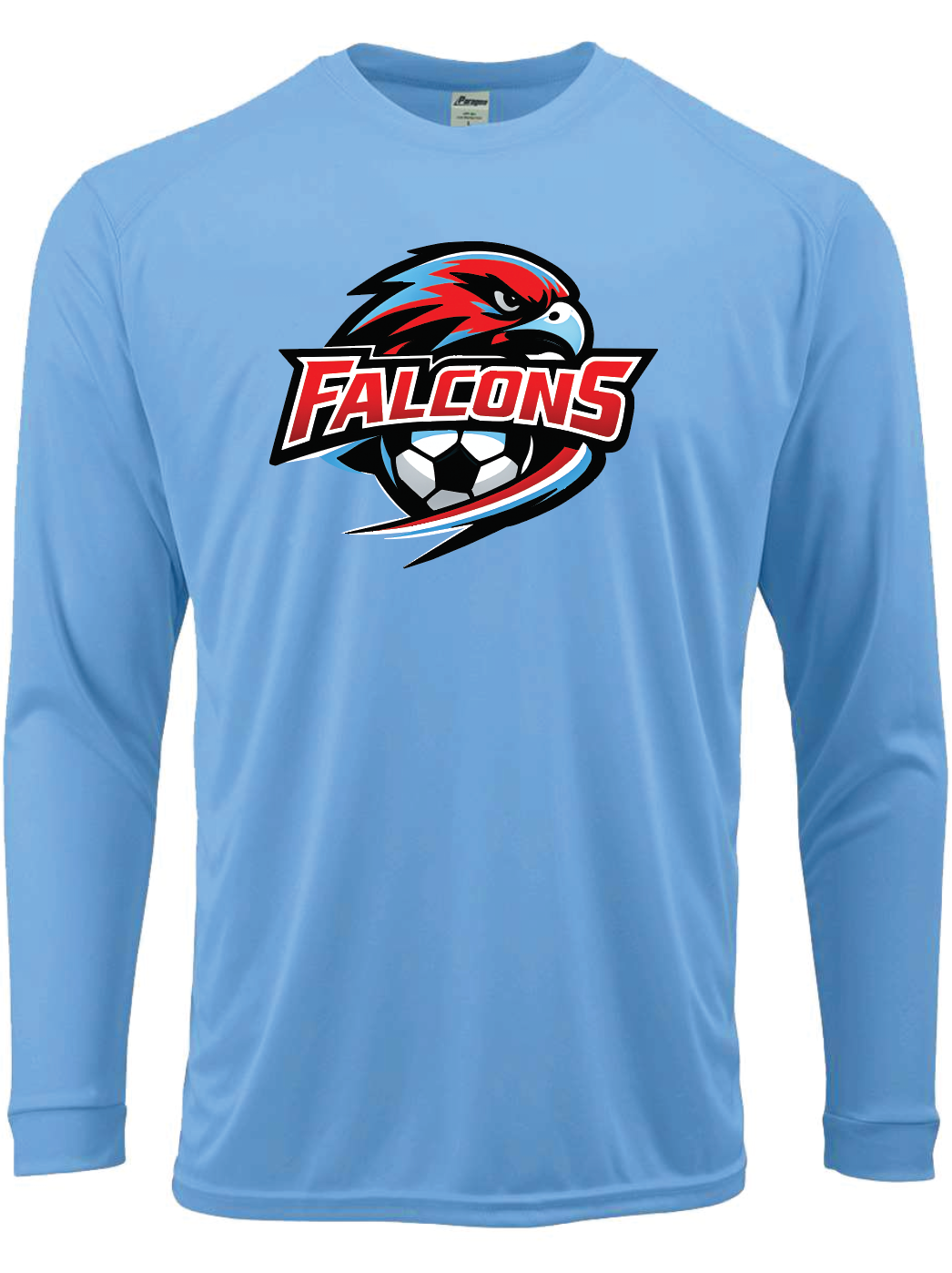 Falcons Soccer Paragon Performance Long Sleeve T-shirt