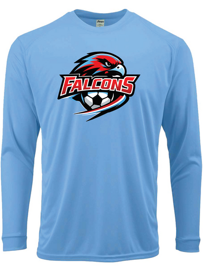Falcons Soccer Paragon Performance Long Sleeve T-shirt