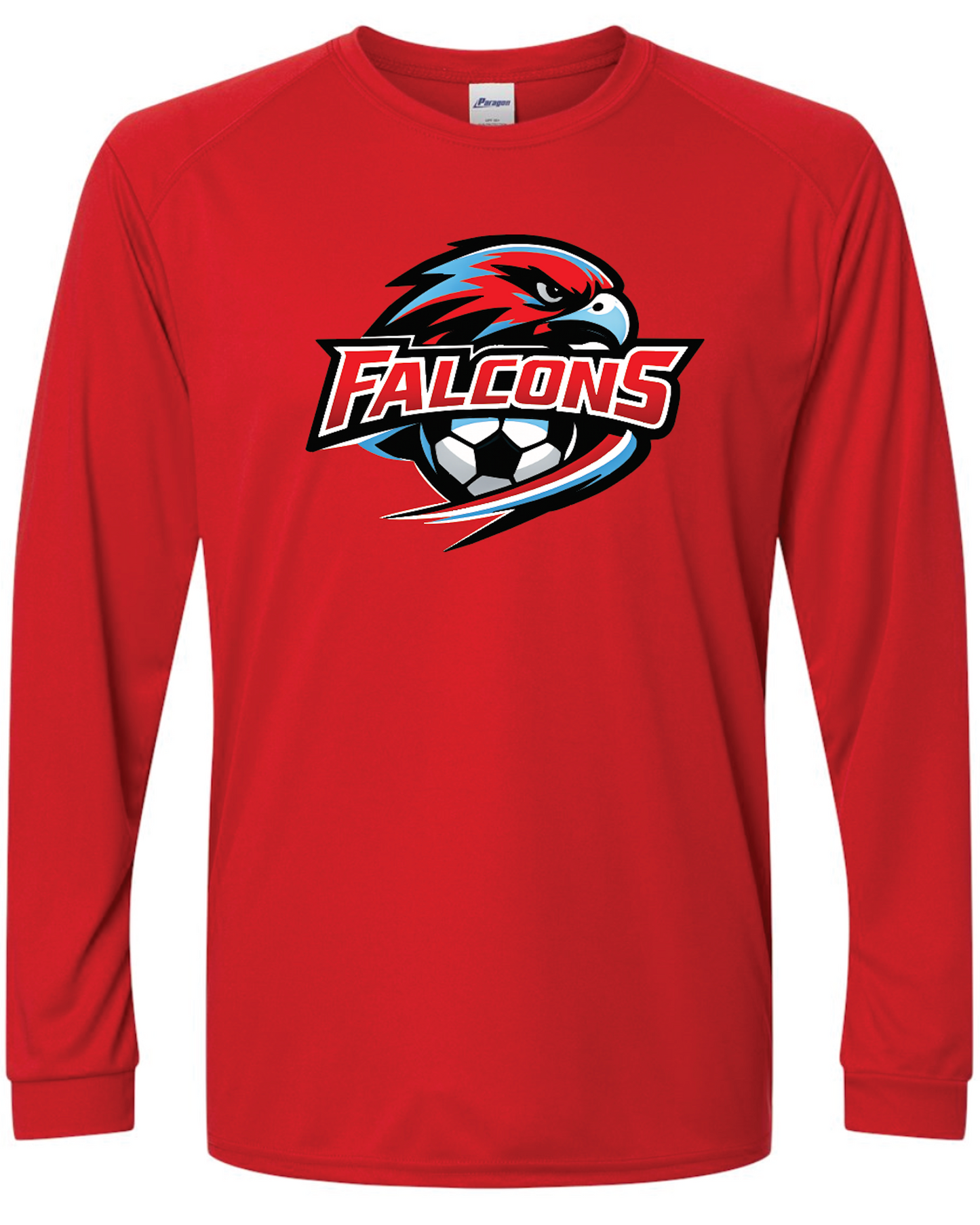 Falcons Soccer Paragon Performance Long Sleeve T-shirt