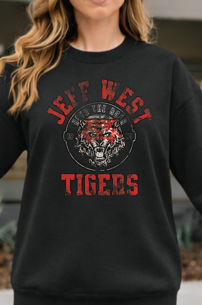 Vintage Tigers with Large Varsity Back Letters