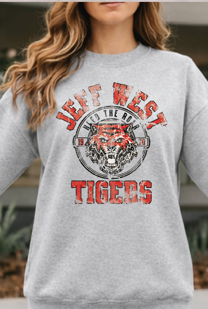 Vintage Tigers with Large Varsity Back Letters