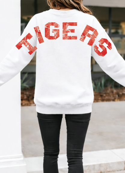 Vintage Tigers with Large Varsity Back Letters