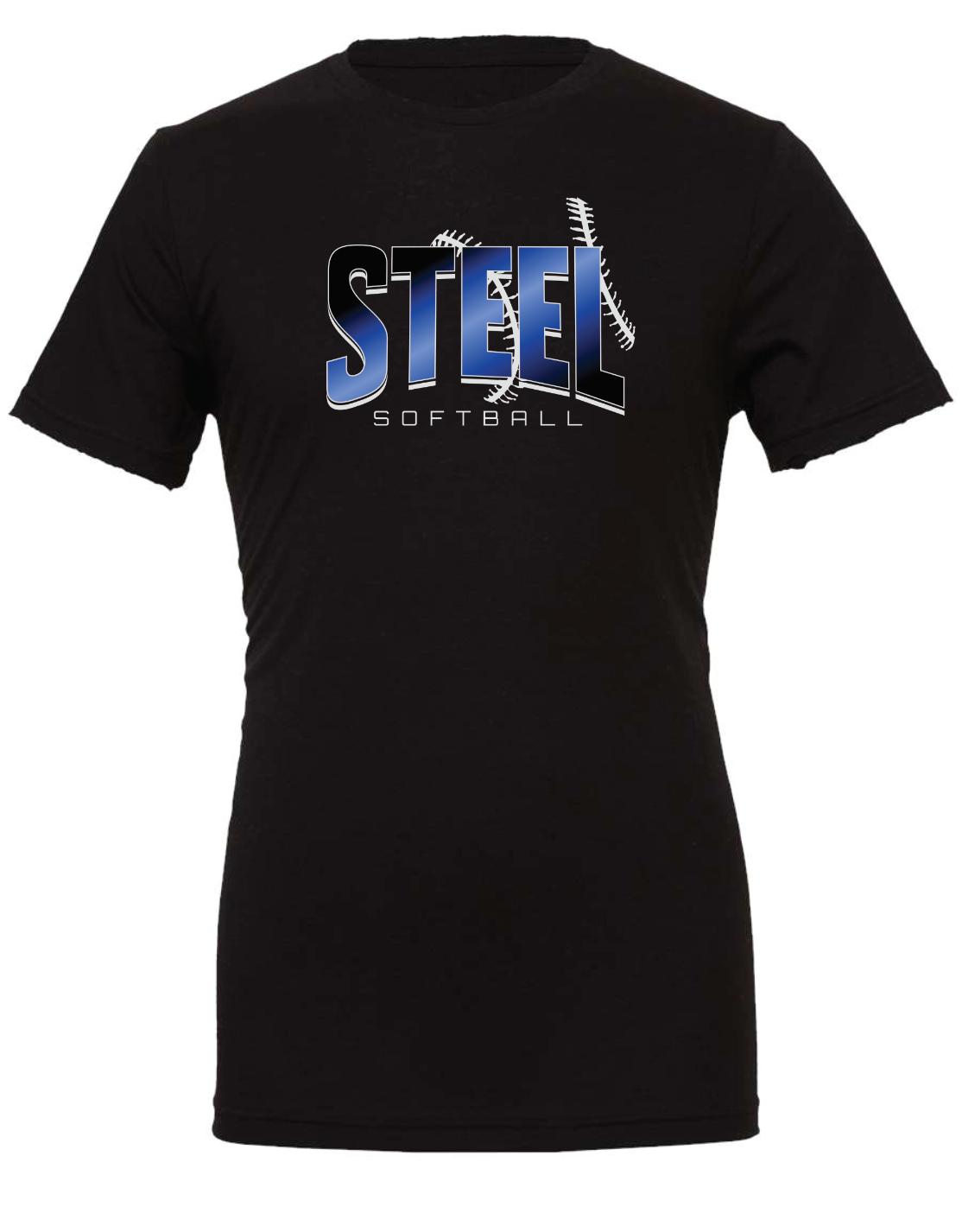 Steel Bella Canvas Jersey Tee