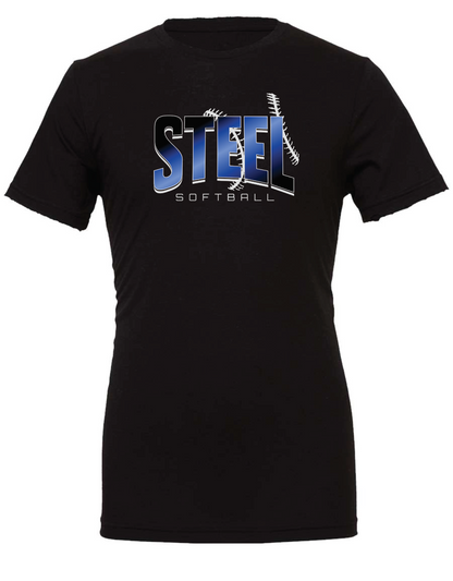 Steel Bella Canvas Jersey Tee