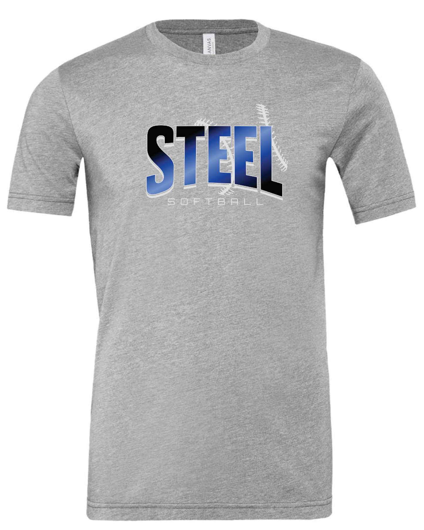 Steel Bella Canvas Jersey Tee