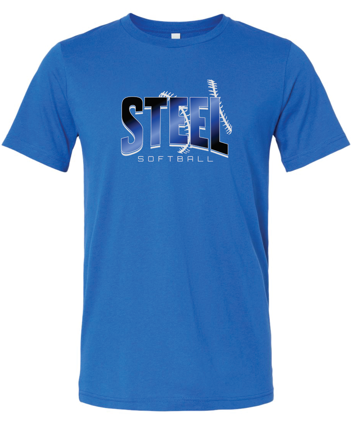 Steel Bella Canvas Jersey Tee