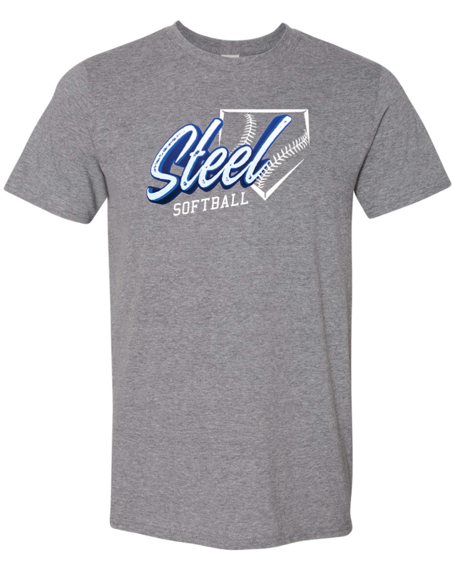 Steel Softball Gildan Softstyle T-Shirt