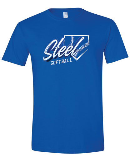 Steel Softball Gildan Softstyle T-Shirt