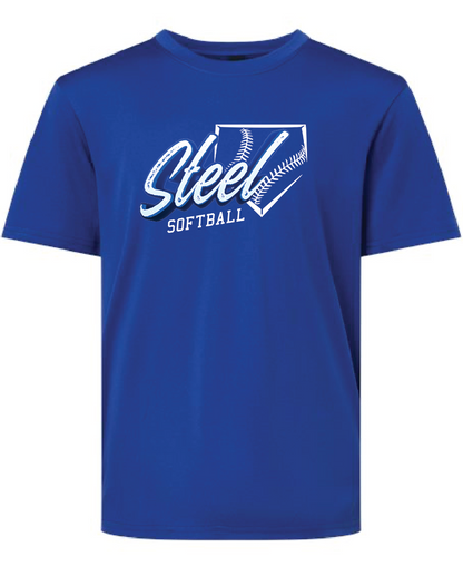Steel Softball Performance T-shirt