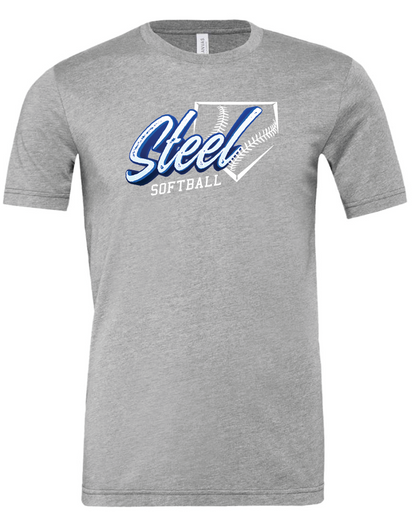 Steel Softball Bella Canvas Jersey Tee
