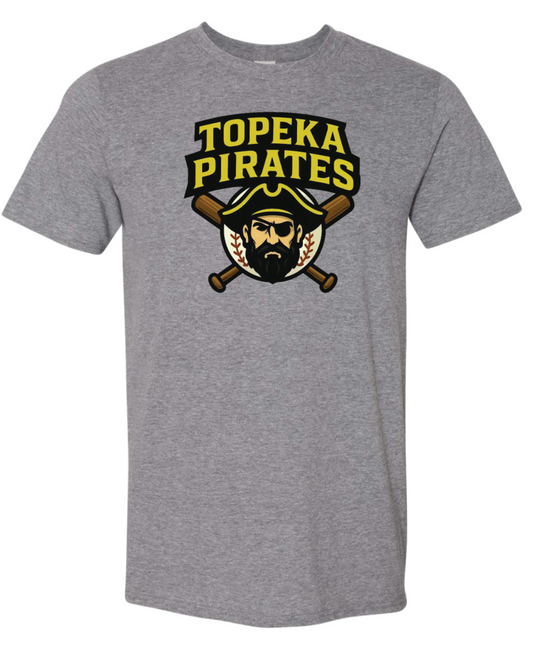 Topeka Pirates Gildan Softstyle T-Shirt