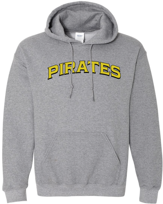 Pirates Baseball Gildan Hooded Sweatshirt