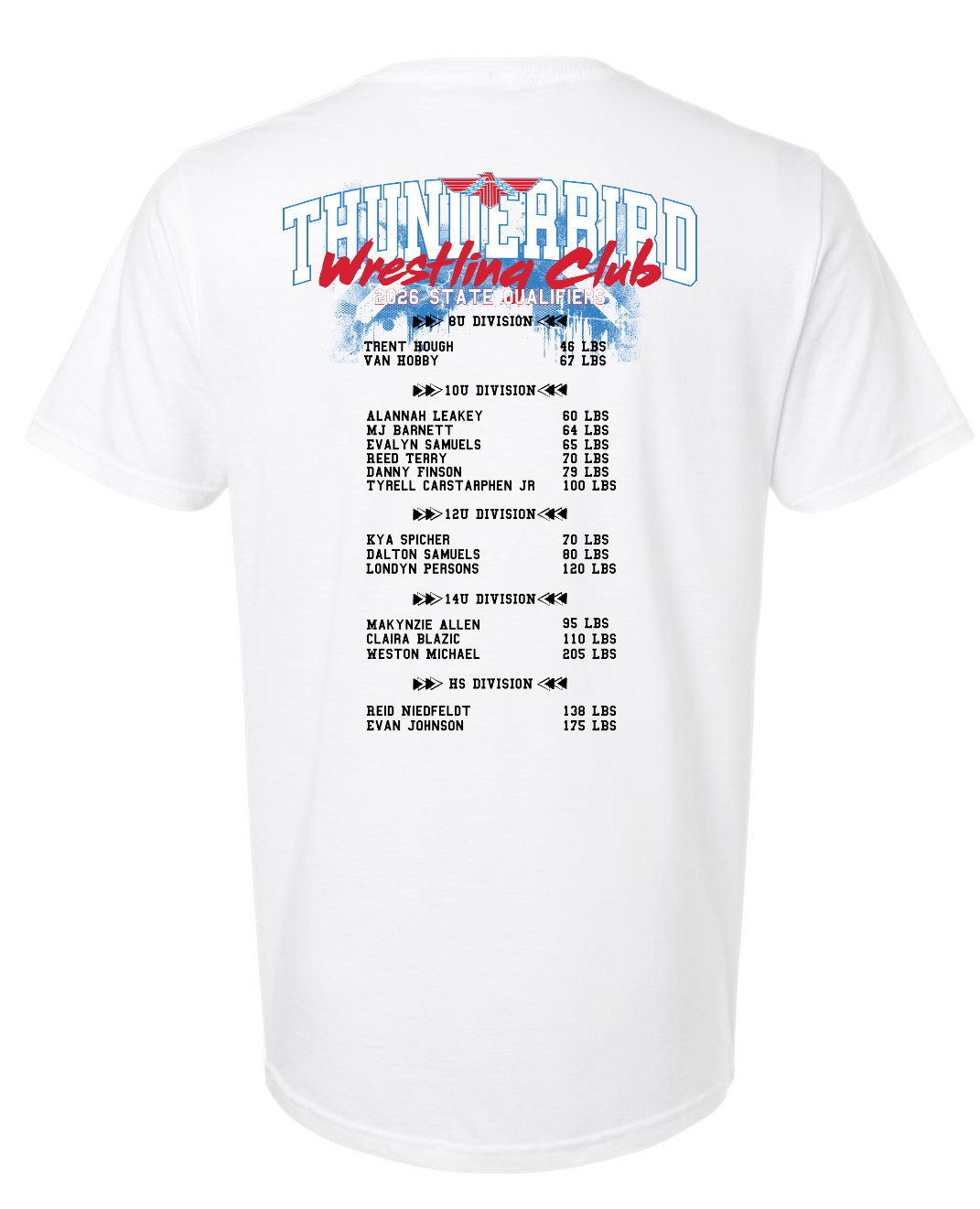 2026 State Wrestling Championships T-Shirt
