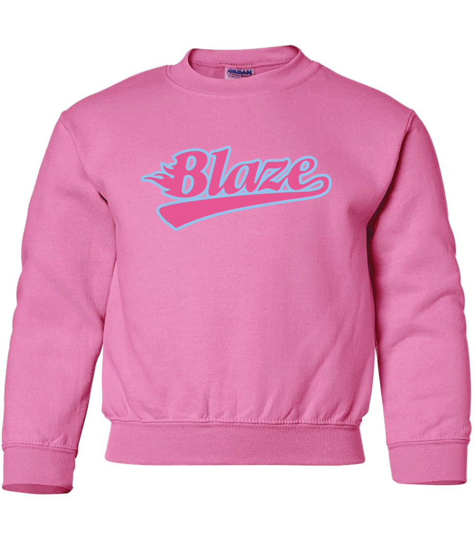 Blaze Softball Crew Sweatshirt