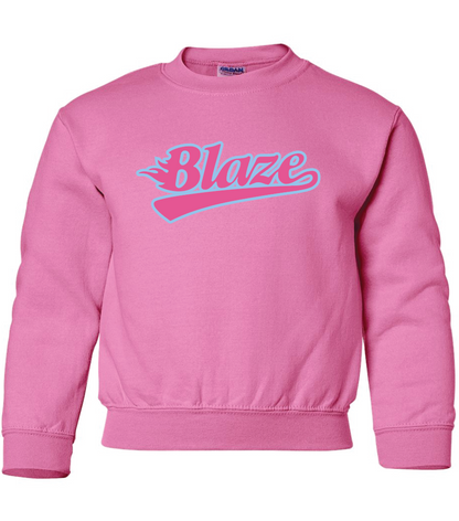 Blaze Softball Crew Sweatshirt