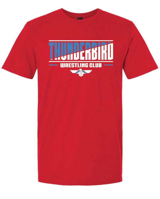 Thunderbird Wrestling Club History of State Placer T-Shirt