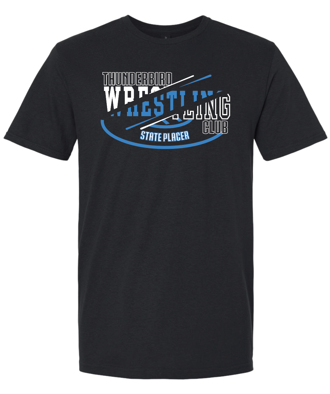 Thunderbird Wrestling Club State Placer T-Shirt