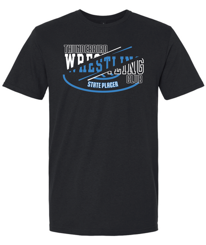 Thunderbird Wrestling Club State Placer T-Shirt