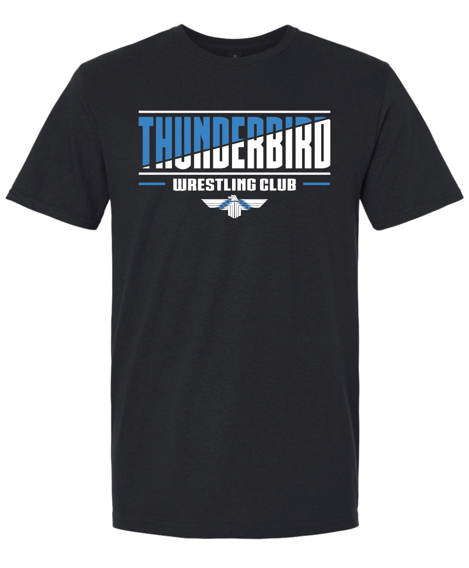 Thunderbird Wrestling Club History of State Placer T-Shirt