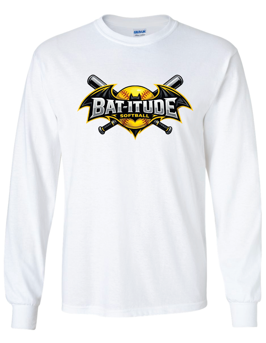 Bat-itude Softball Long Sleeve T-Shirt
