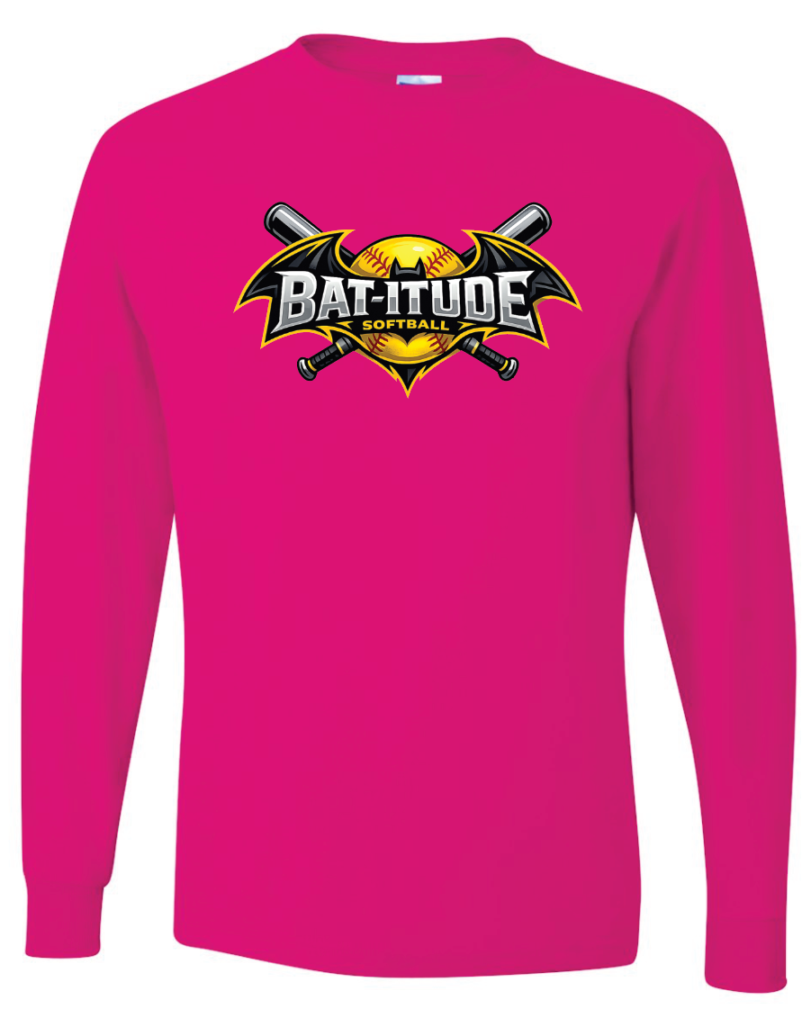 Bat-itude Softball Long Sleeve T-Shirt