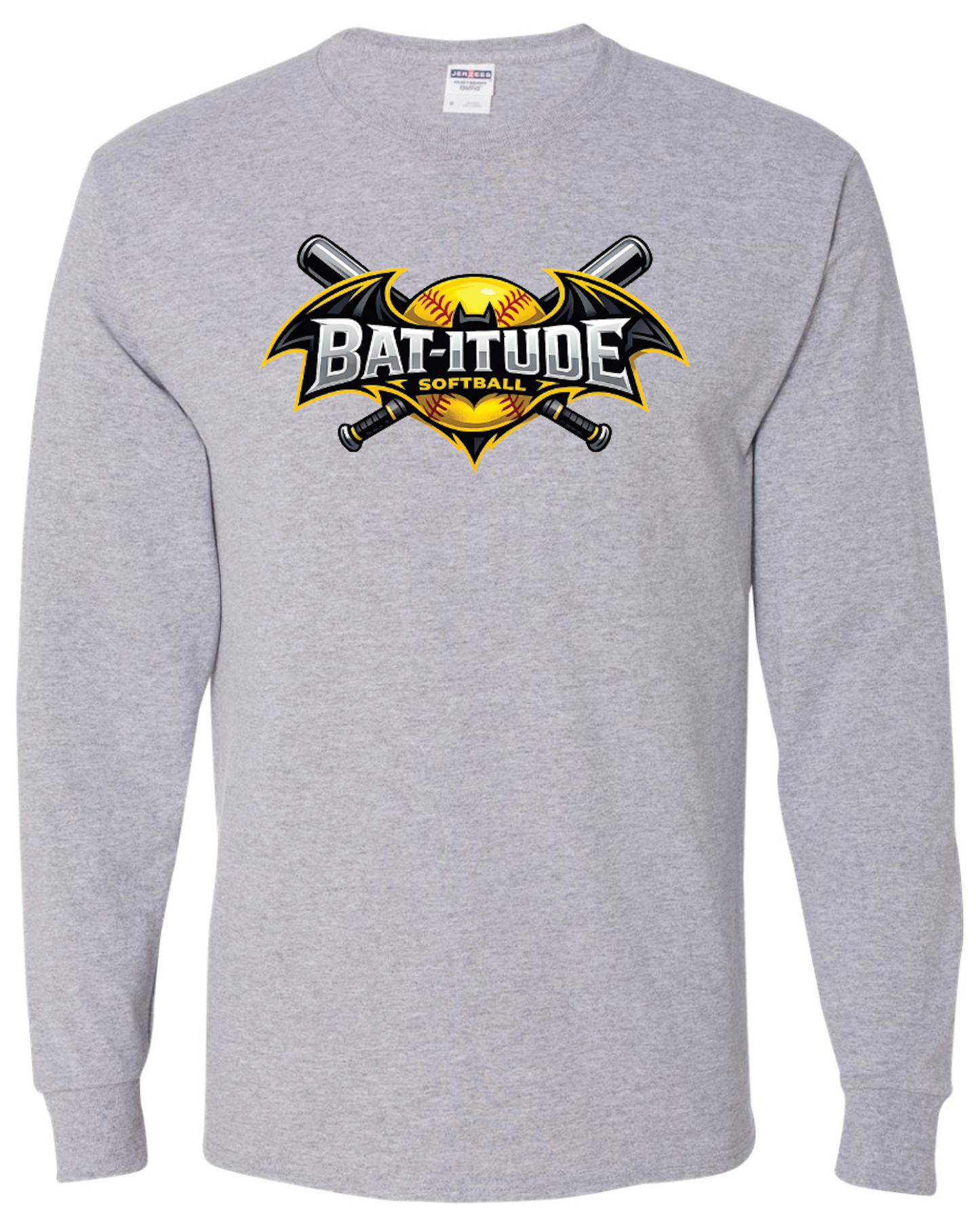 Bat-itude Softball Long Sleeve T-Shirt