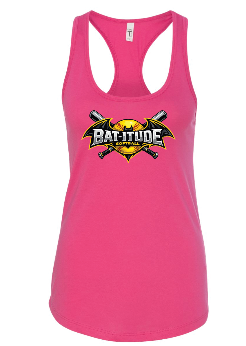 Bat-itude Softball Lightweight Racerback Tank
