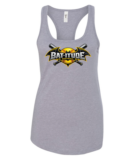 Bat-itude Softball Lightweight Racerback Tank