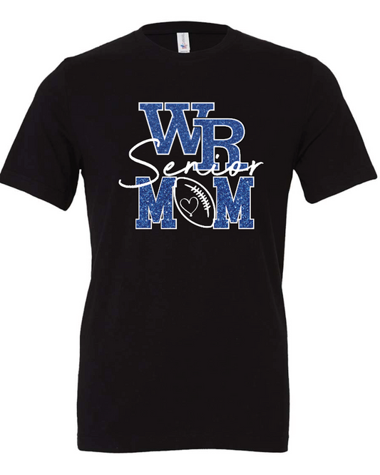 WR Senior Mom Bella Canvas Jersey Tee