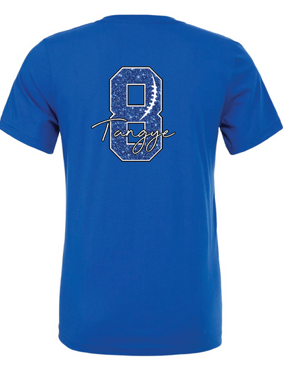 WR Senior Mom Bella Canvas Jersey Tee