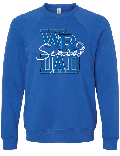WR Senior Dad Bella Canvas Crewneck Sweatshirt