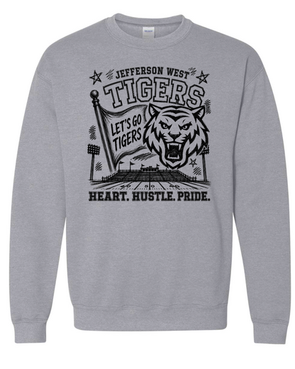 Heart. Hustle. Pride. Crew Sweatshirts
