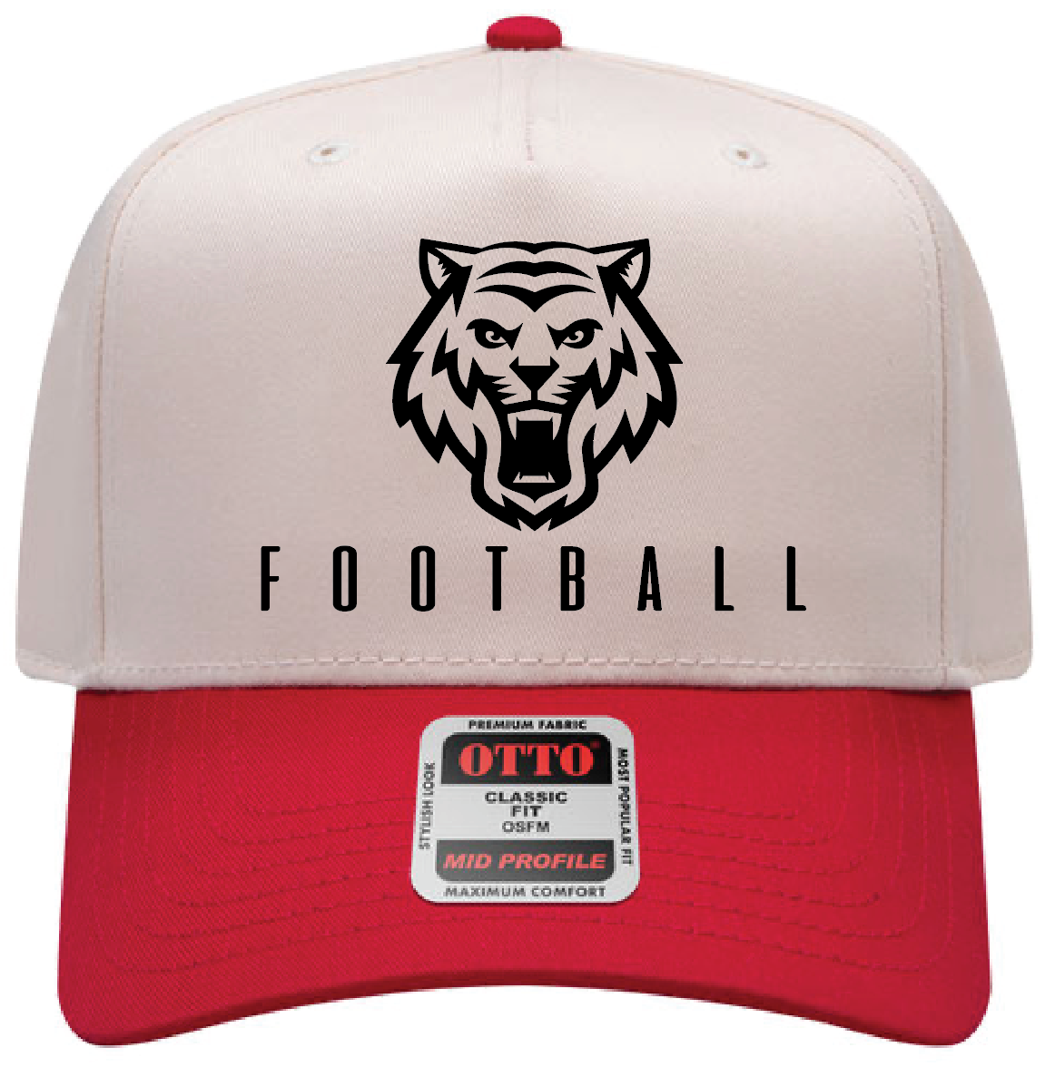 Tigers Football Otto Caps