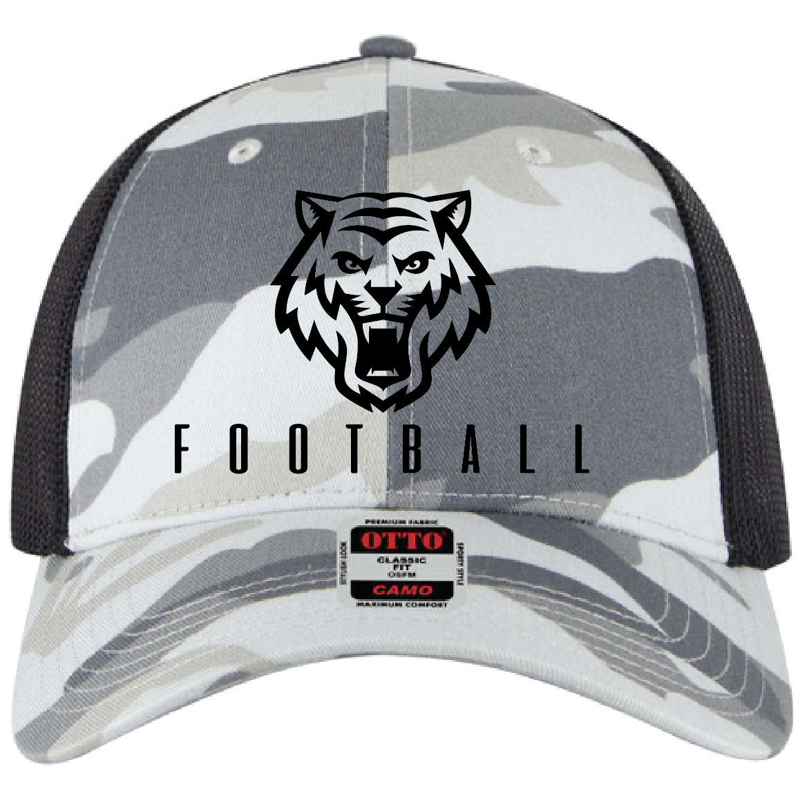 Tigers Football Otto Caps