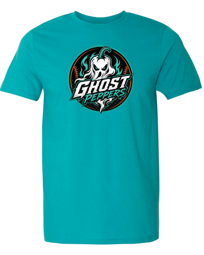 Ghost Peppers Logo Gildan T-Shirt