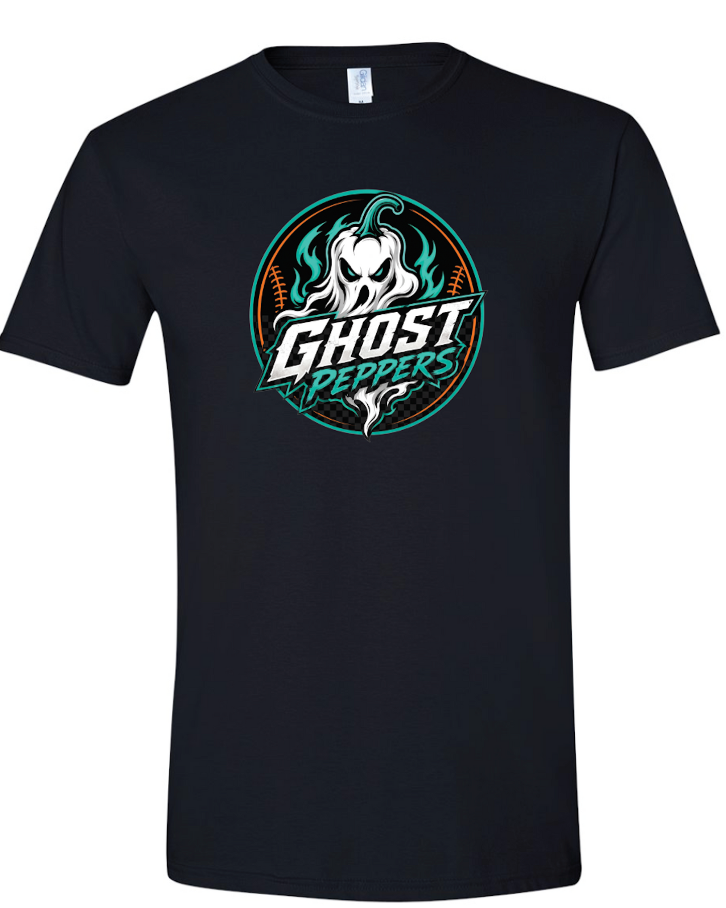 Ghost Peppers Logo Gildan T-Shirt