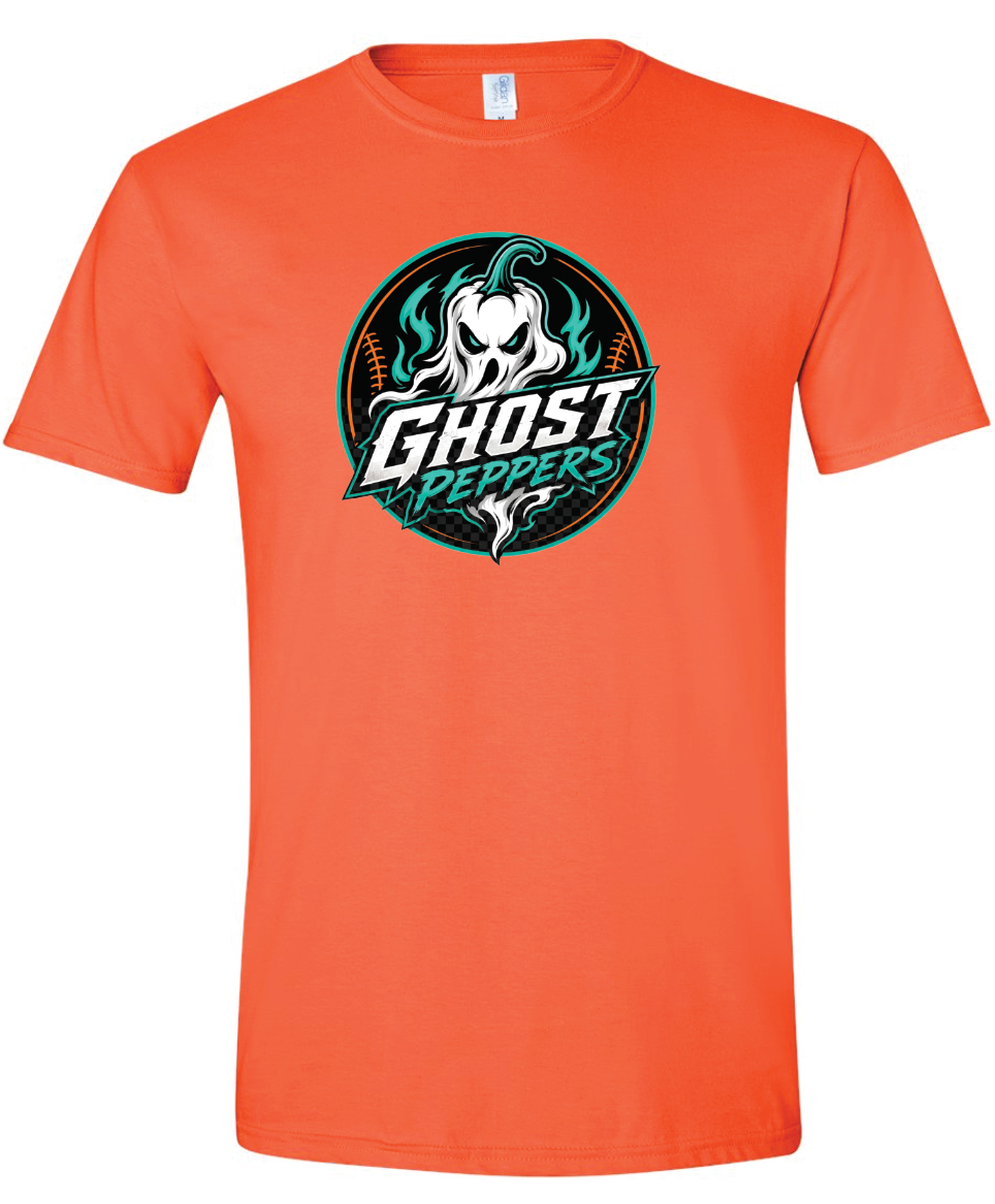 Ghost Peppers Logo Gildan T-Shirt