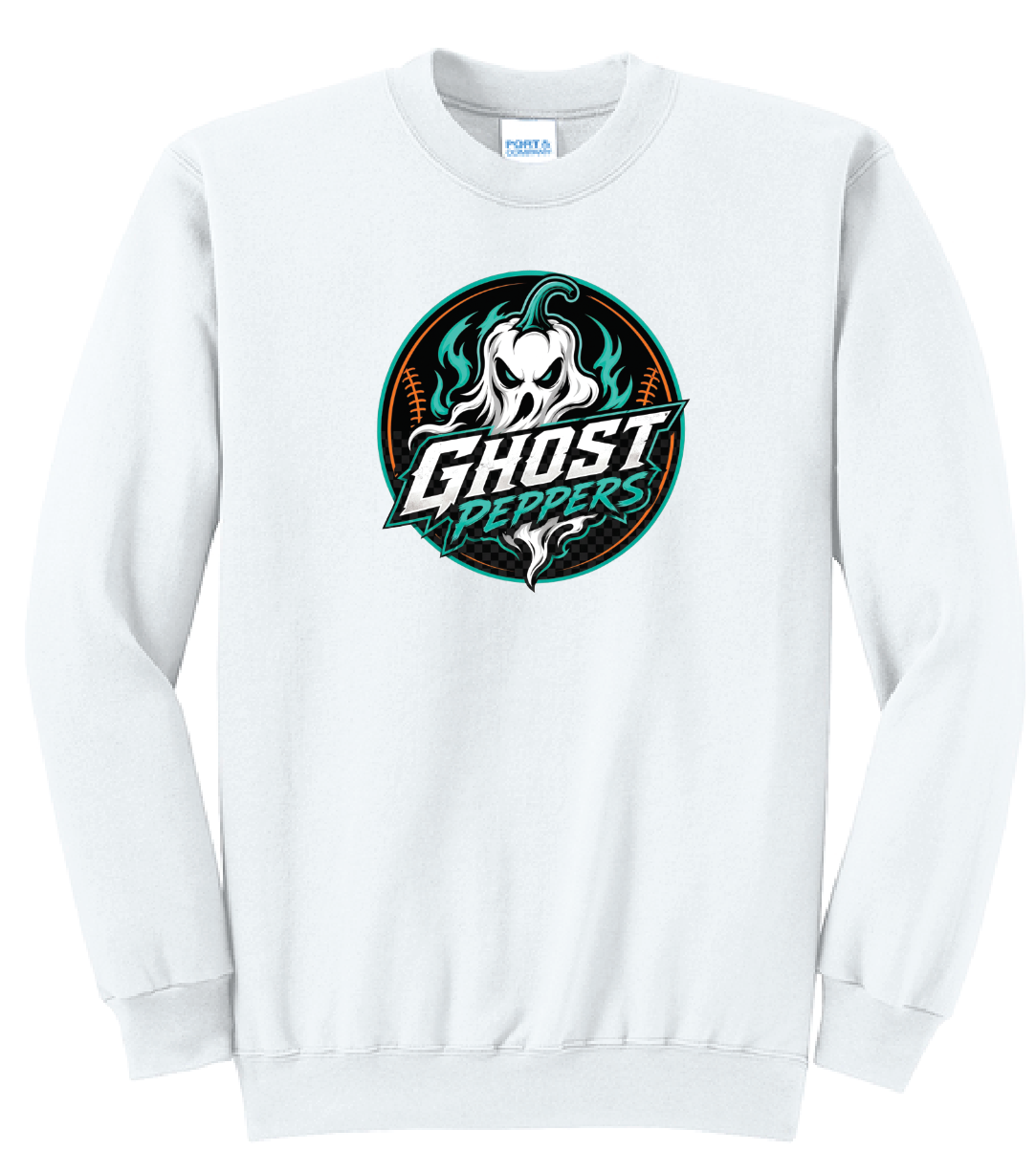 Ghost Peppers Logo Crew Sweatshirt