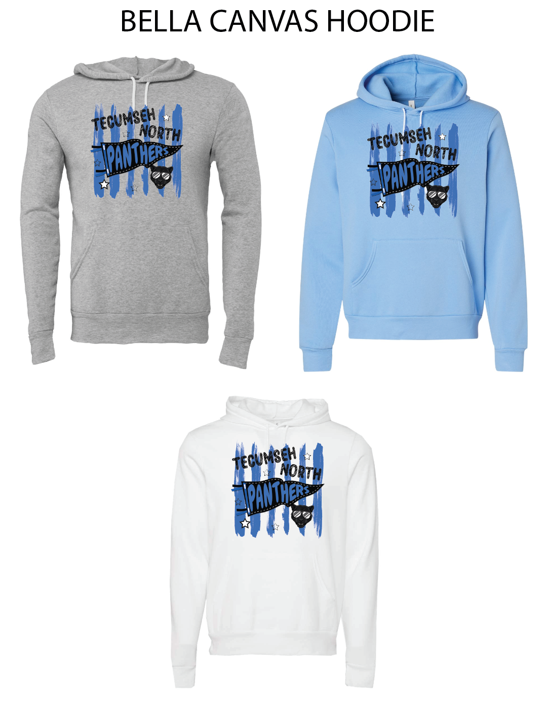 Panthers Pennant Hoodies