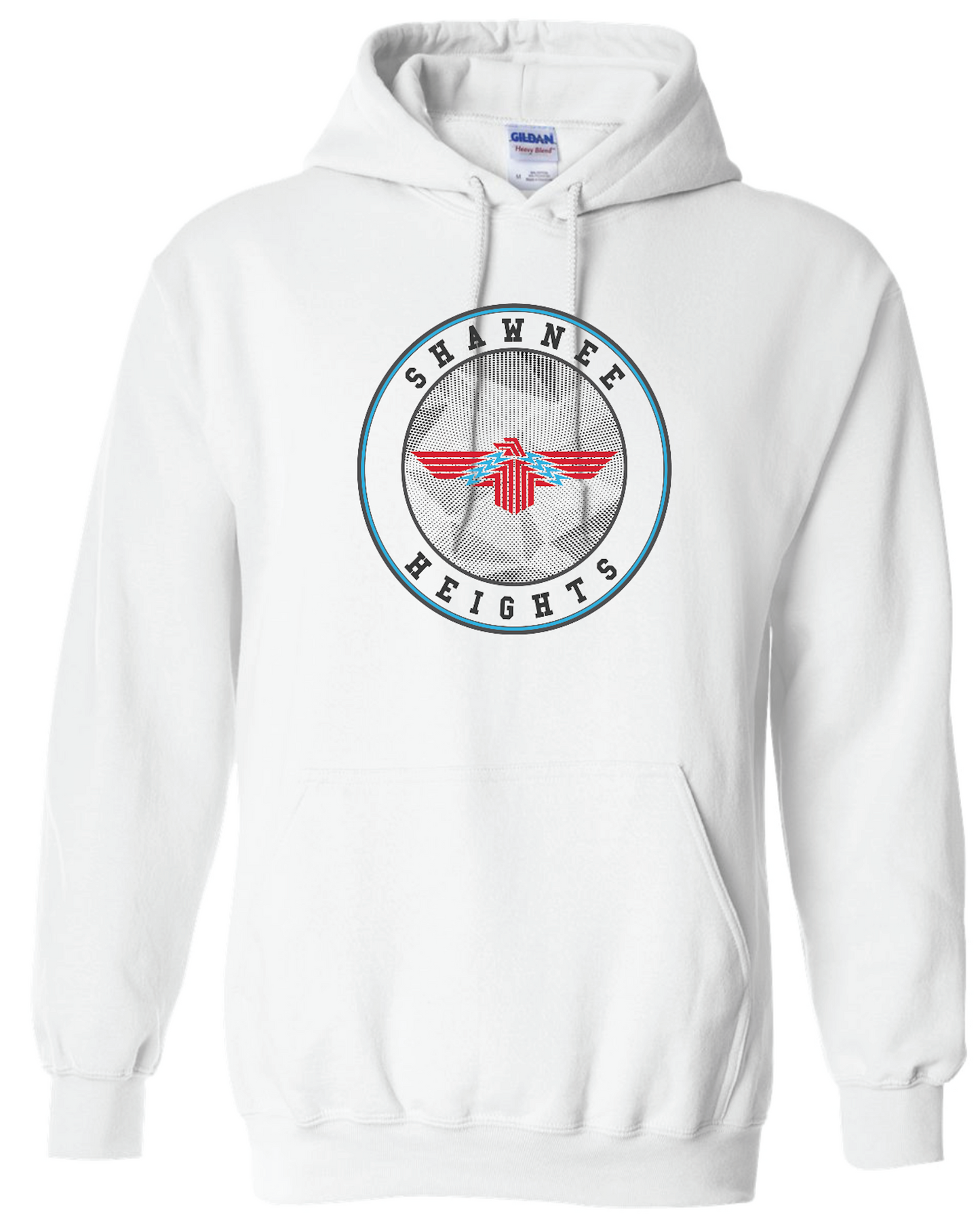 Round Shawnee Heights Hoodies