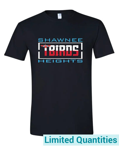 Tbirds Gildan Softstyle T-Shirt Yxs / Black No
