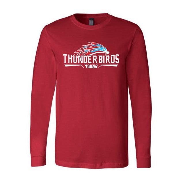 Young Thunderbird Logo Long-Sleeve T-Shirt