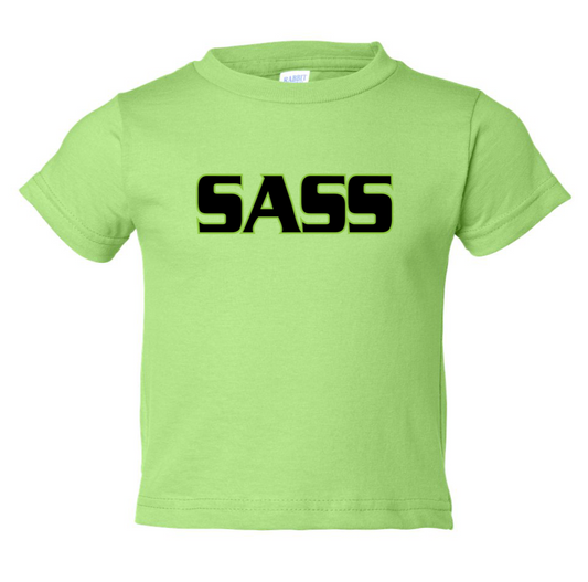 Sass Word Toddler Tee