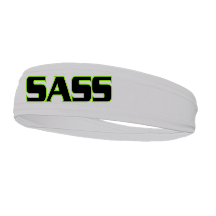 Sass Word Logo Badger Headband