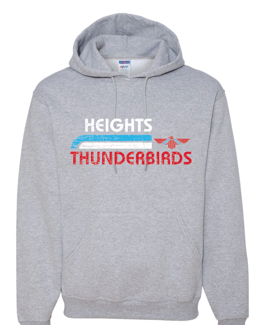 Retro Heights Jerzees NuBlend® Hooded Sweatshirt